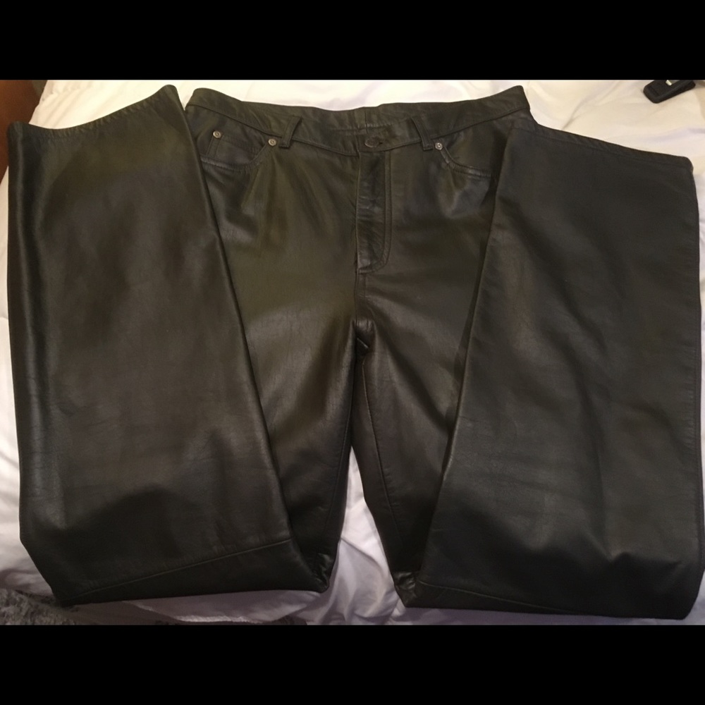 Nine West Leather Pants